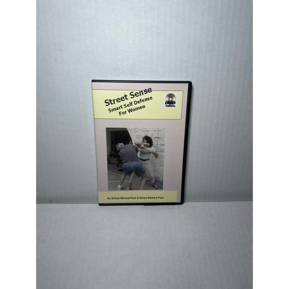 Street Sense Smart Self Defense For Women DVD Shihan Michael Pace Barbara Pace